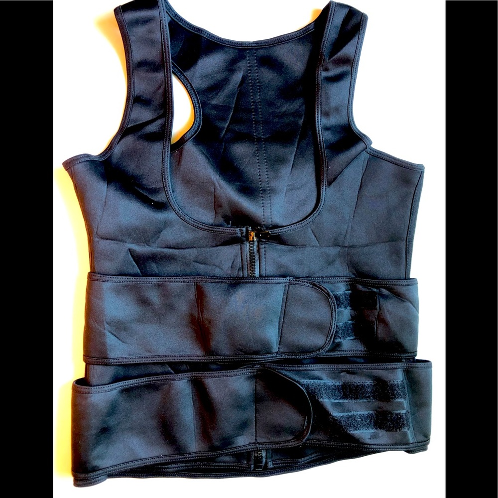 New black waist trainer work out garment size XXL